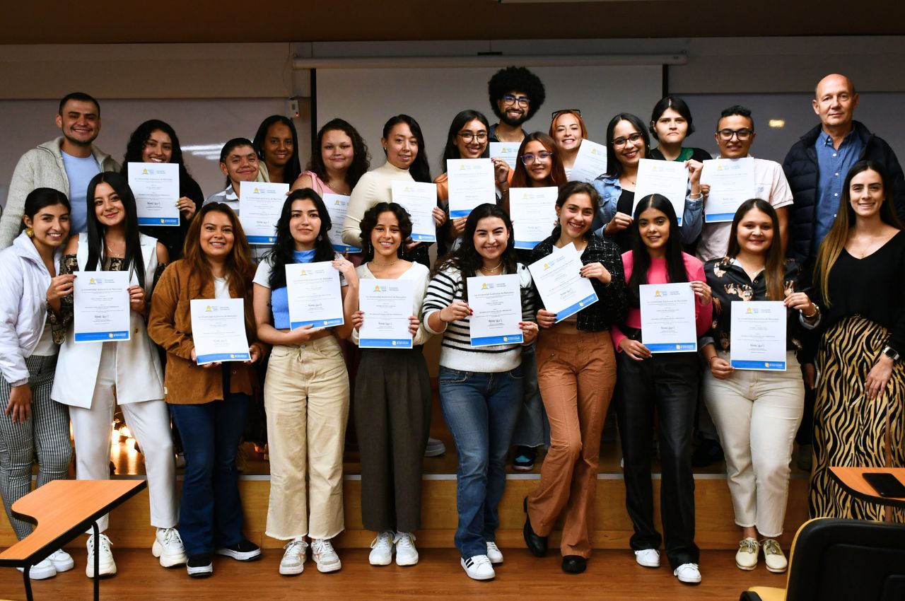 Graduación de Joven Manizaleño Más Emprendedor 