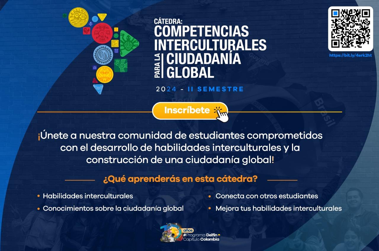 nscríbete en la Cátedra Competencias Interculturales para la Ciudadanía Global.