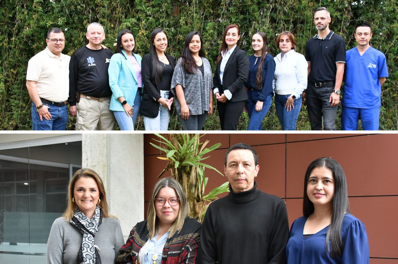 Personas de los comités posando CoCoLa