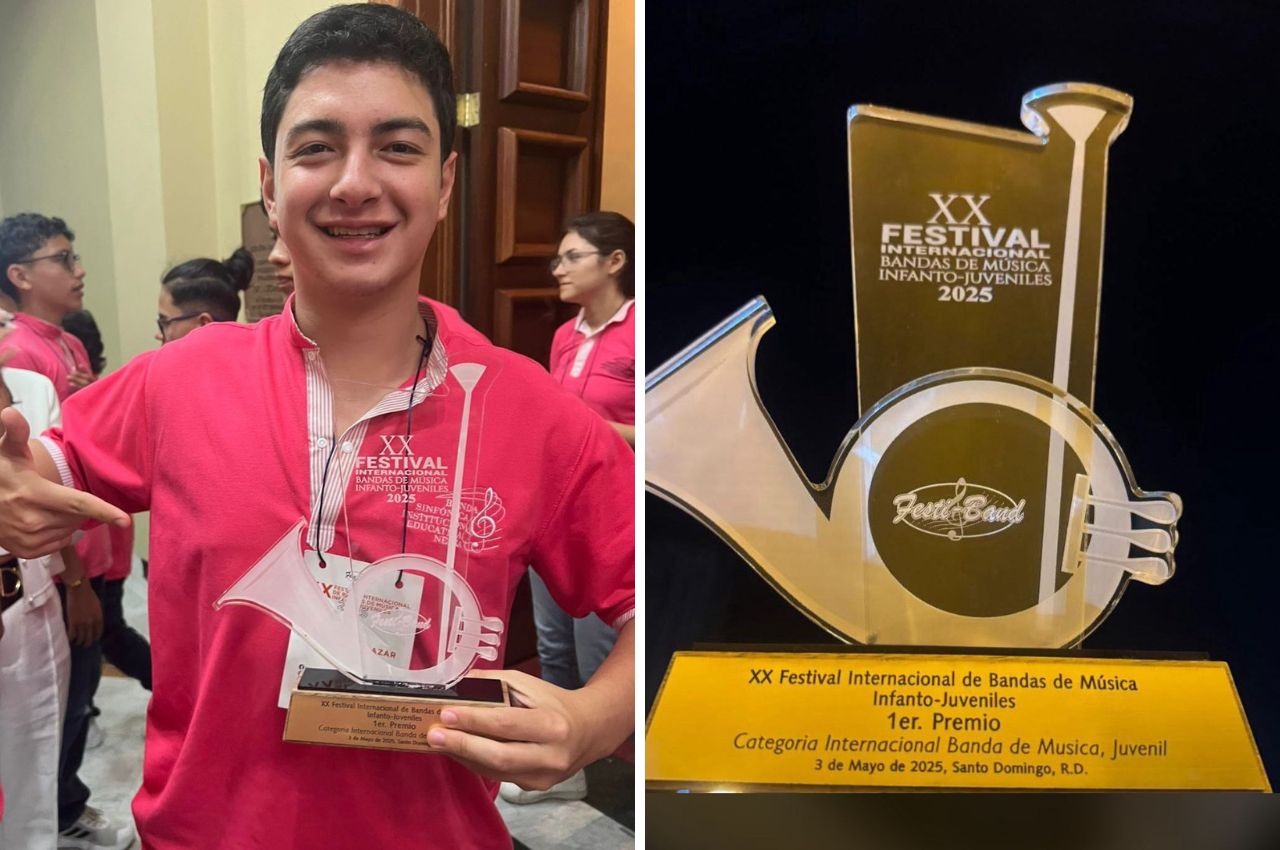 Estudiante de Administración de Empresas UAM en festival internacional de música