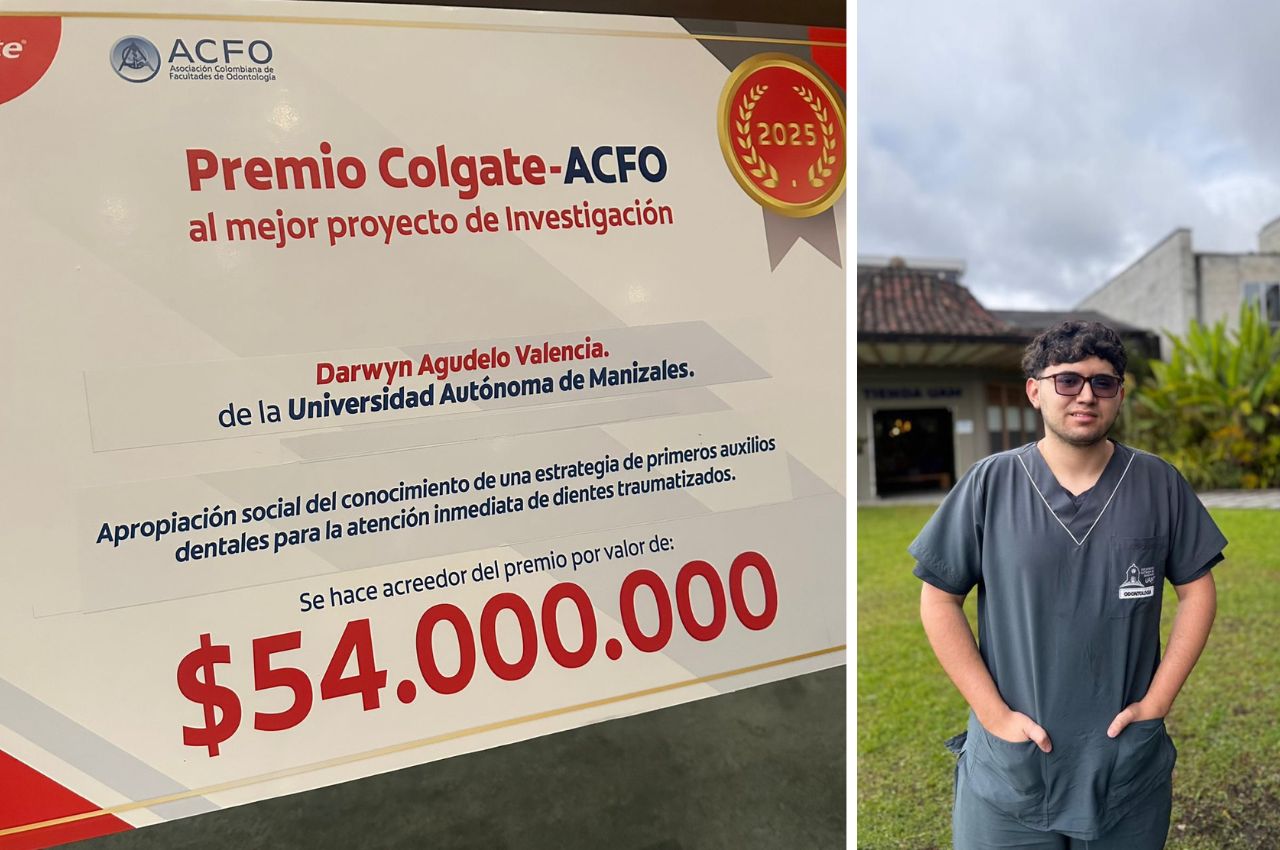 Premio de Investigación Odontológica Interinstitucional Colgate - ACFO 2025. La UAM gana el premio Colgate - ACFO 2025