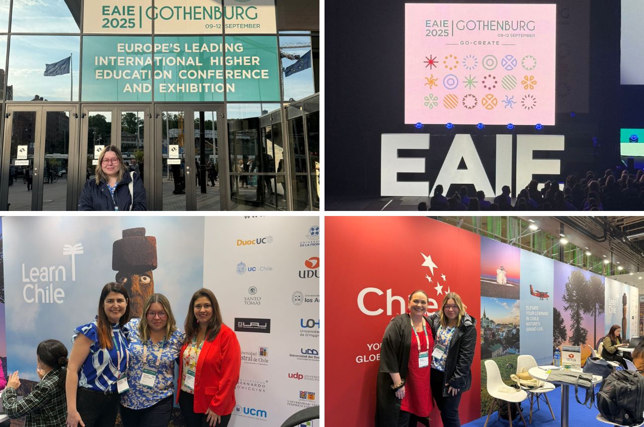 Evento EAIE en Suecia. La UAM participó en la conferencia y exposición EAIE 2025 en Suecia