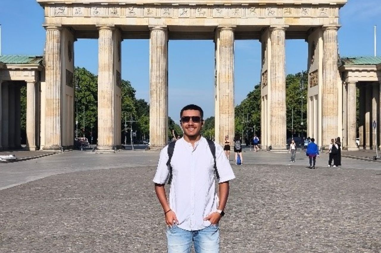 Estudiante UAM representa a empresa alemana en Congreso Internacional