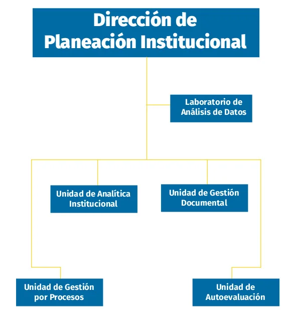 Organigrama Dirección Planeación Institucional UAM