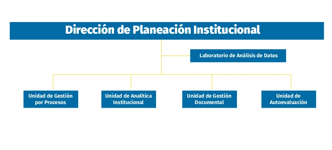 Organigrama Dirección Planeación Institucional UAM