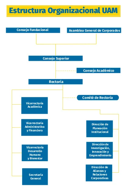 Estructura organizacional UAM