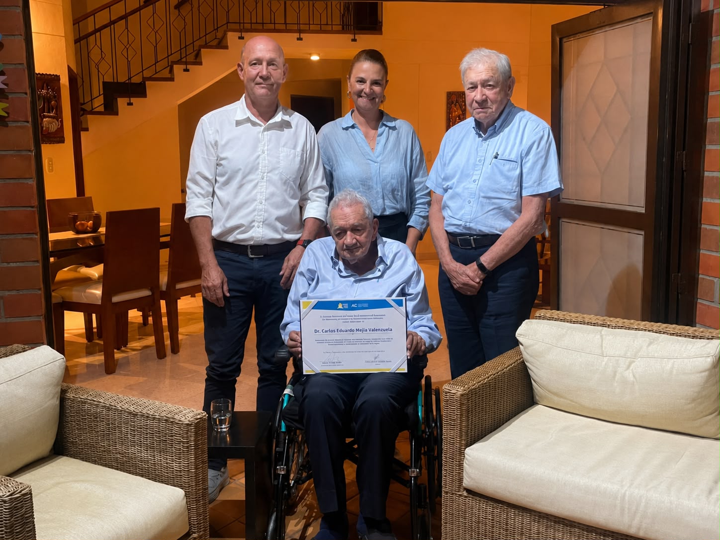La UAM rinde homenaje al Ing. Carlos Eduardo Mejía Valenzuela, cofundador de la Institución