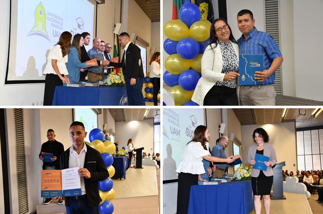 Certificados entregados por la UAM y Súper de Alimentos.