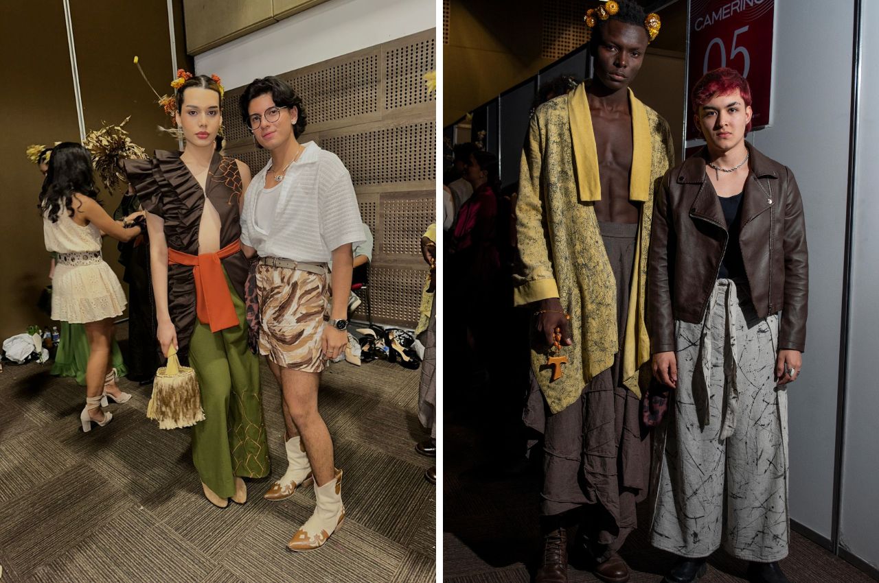 Estudiantes de Diseño de Modas presentes en Estudiantes de Diseño de Modas UAM participaron en Cali Distrito Moda 2025. 