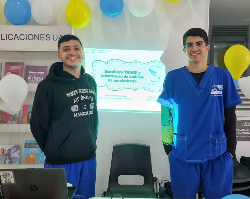 Estudiantes de Fisioterapia del Semillero TAMIF.