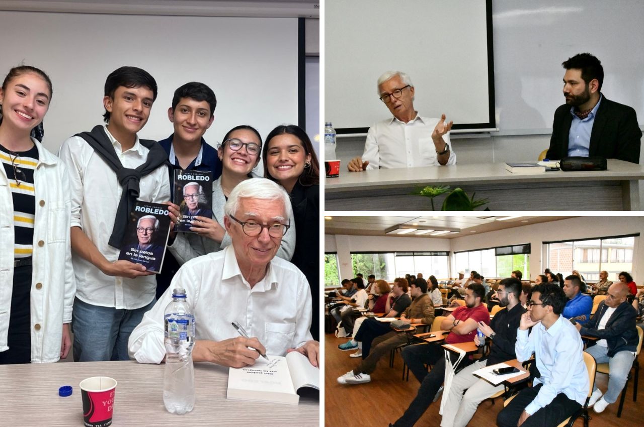 Exsenador compartió con los estudiantes de la UAM.