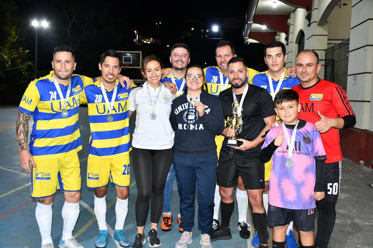 Equipo subcampeón del torneo interno: Vicerrectoría Desarrollo Humano y Bienestar- Deportivo Pereira.