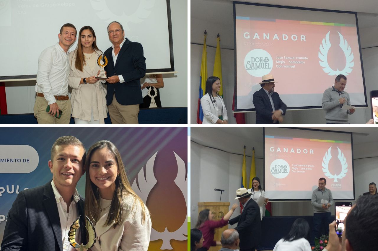 Graduados UAM recibiendo premio Condor 2024