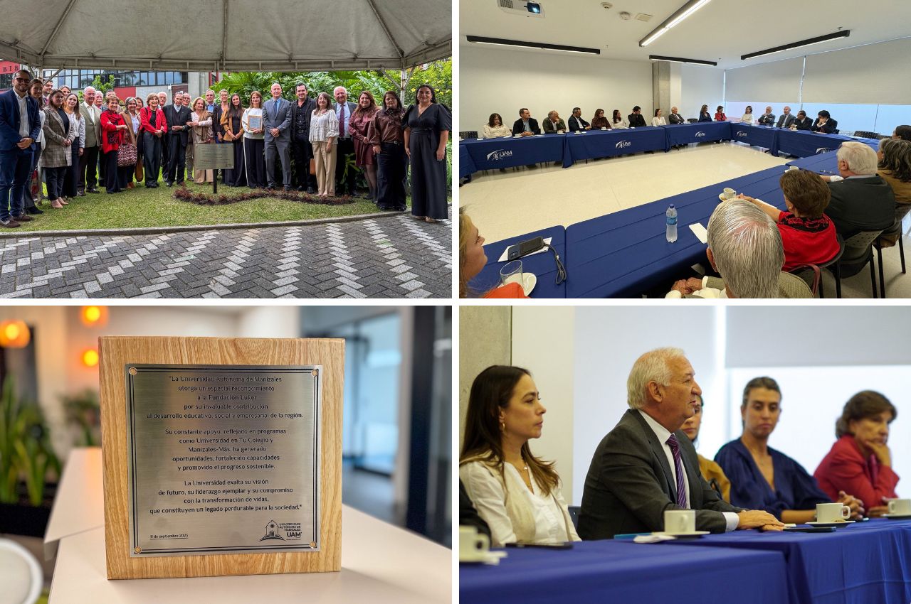 La UAM realiza un homenaje a la Fundación Luker.