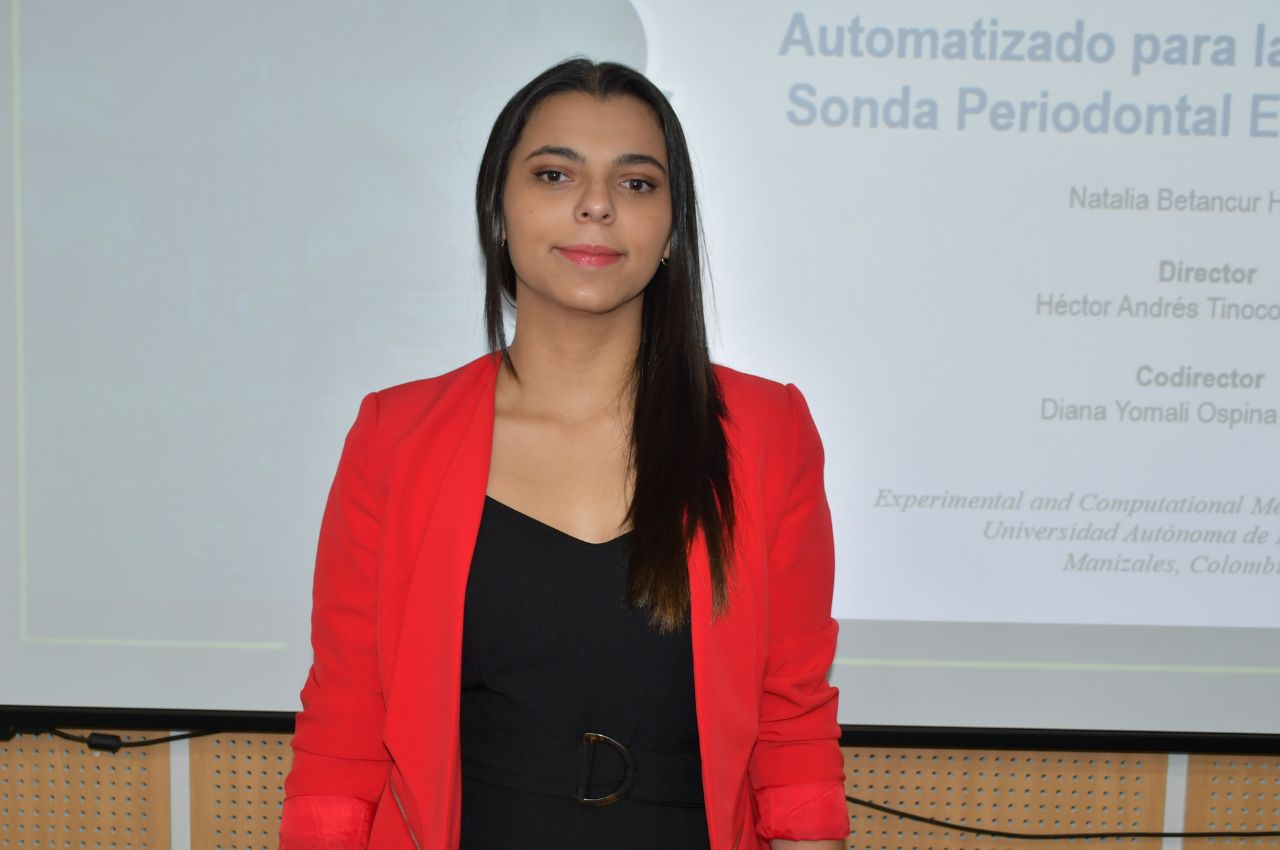 Natalia Betancur Herrera estudiante de la Maestría en Ingeniería de la UAM