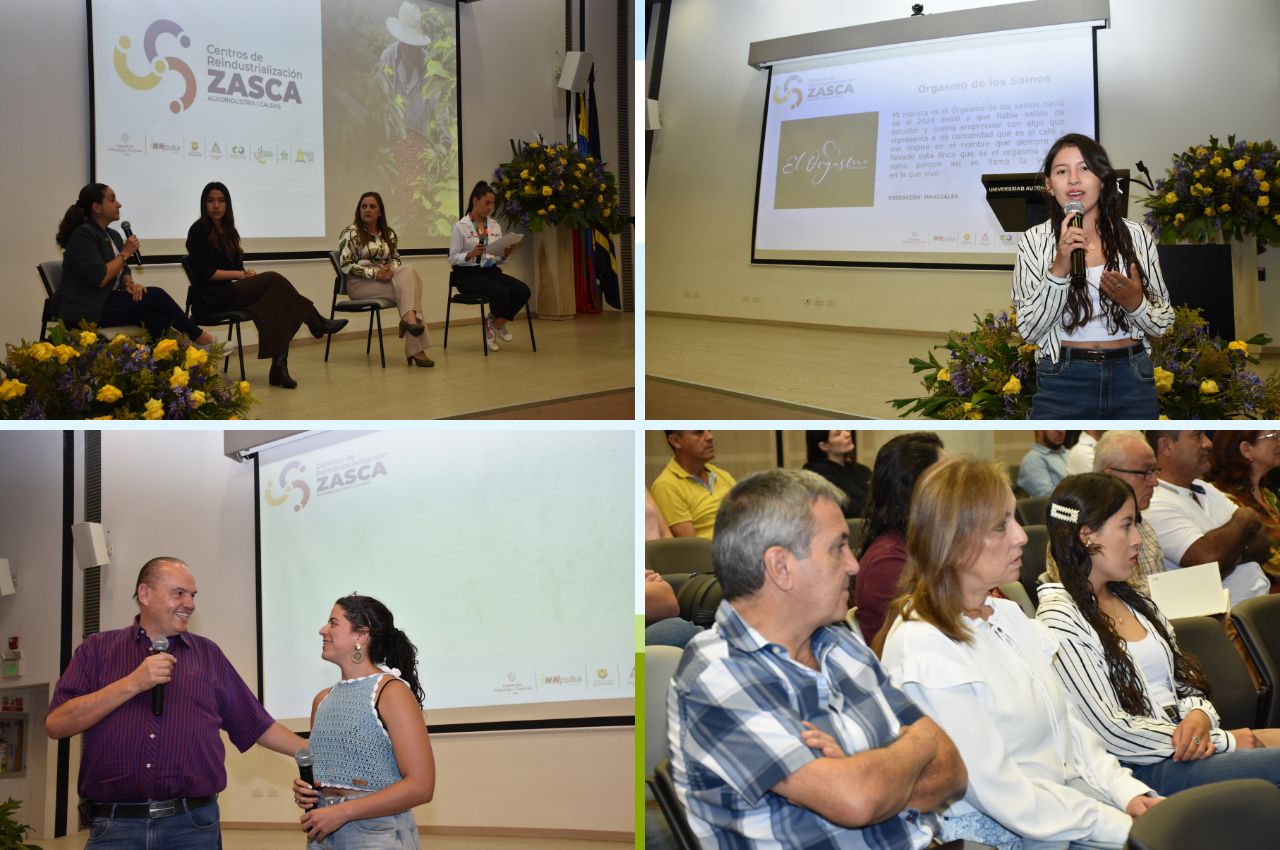 Participantes de la tercera cohorte de Zasca Agroindustria Caldas en café.