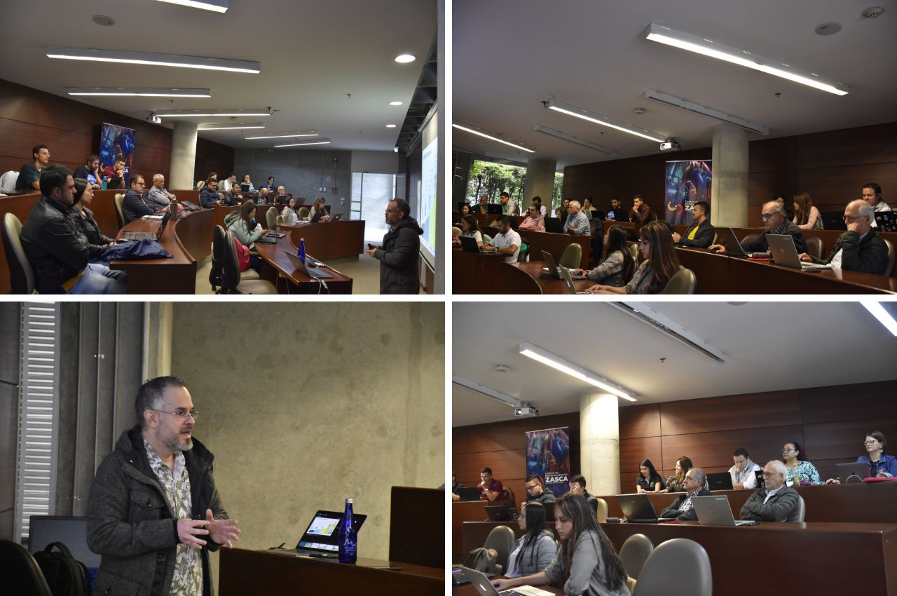 Taller del Zaca metalmecánico en la UAM  para empresarios en Manizales