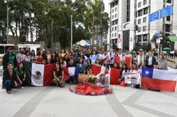 Bienvenida a 40 estudiantes internacionales que llegan a Manizales