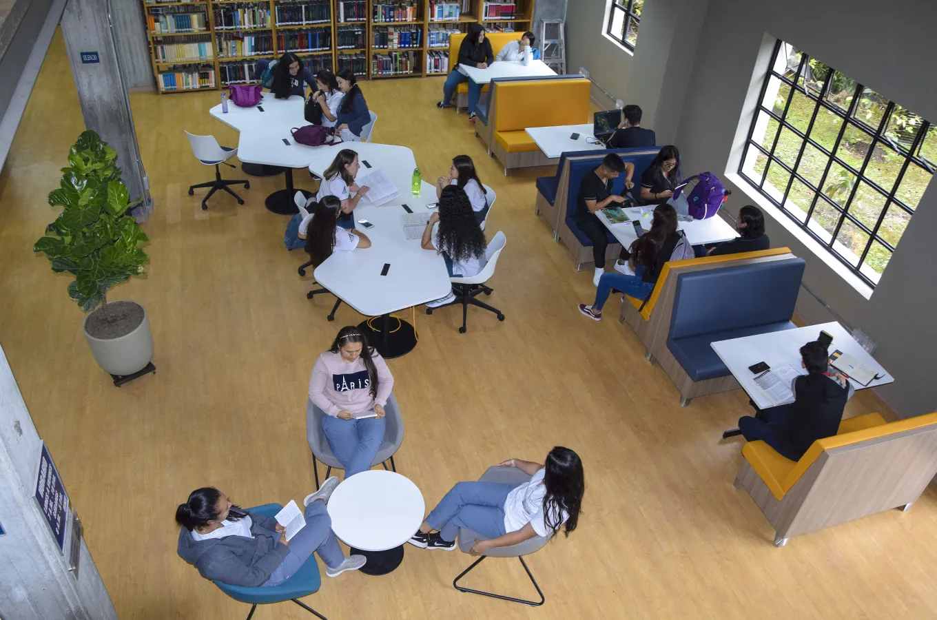 Vista aérea biblioteca UAM