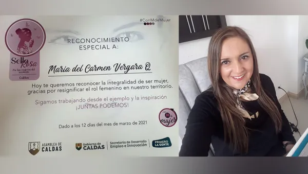 María del Carmen Vergara Quintero, Coordinadora de la Unidad de Investigación