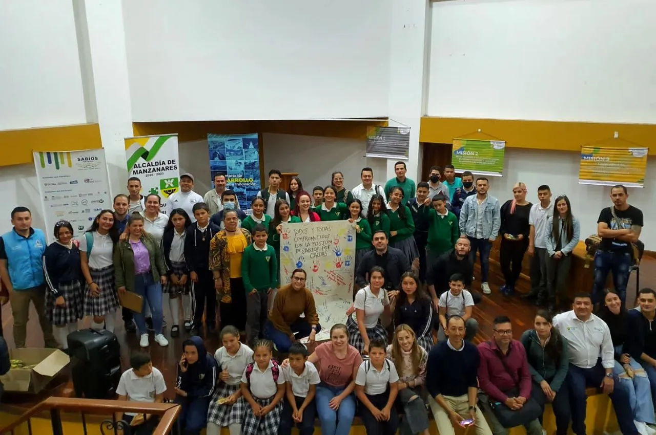 la Misión de Sabios por Caldas escuchó a la comunidad en talleres subregionales