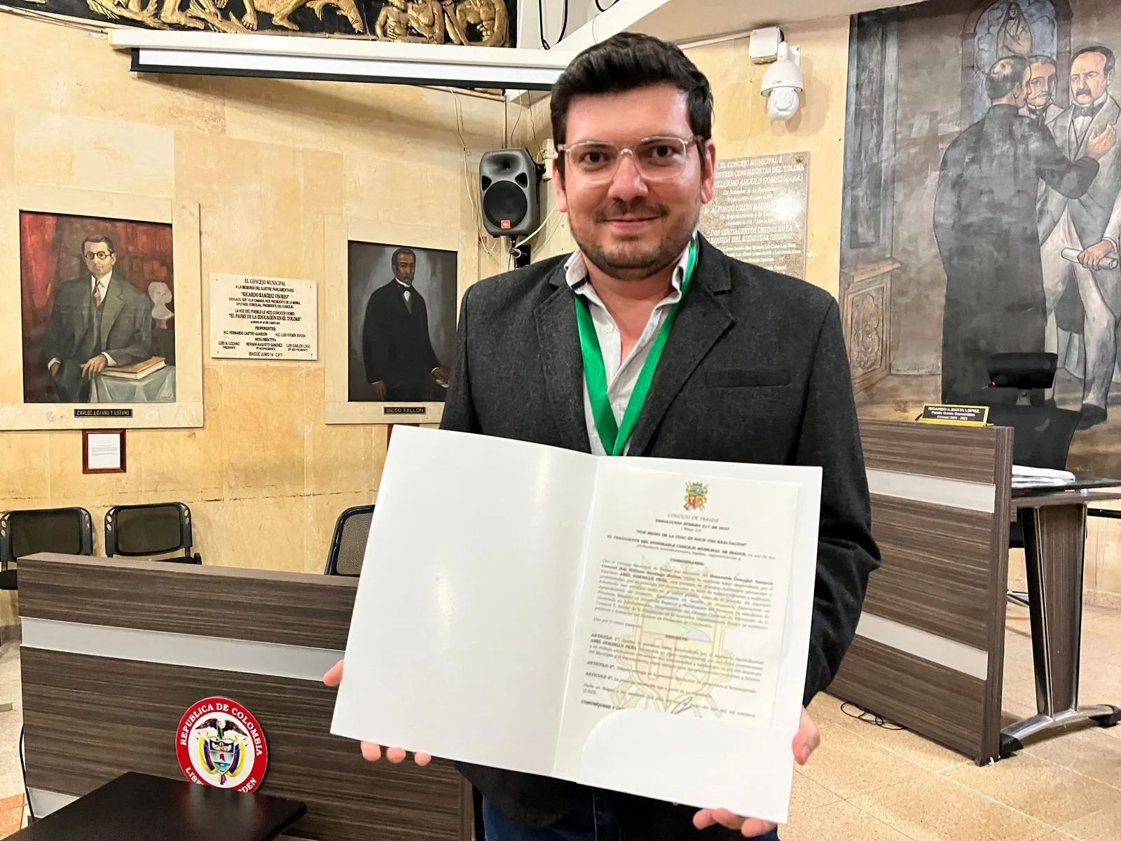 Graduado UAM contribuye a la reconstrucción del tejido social en Ibagué.