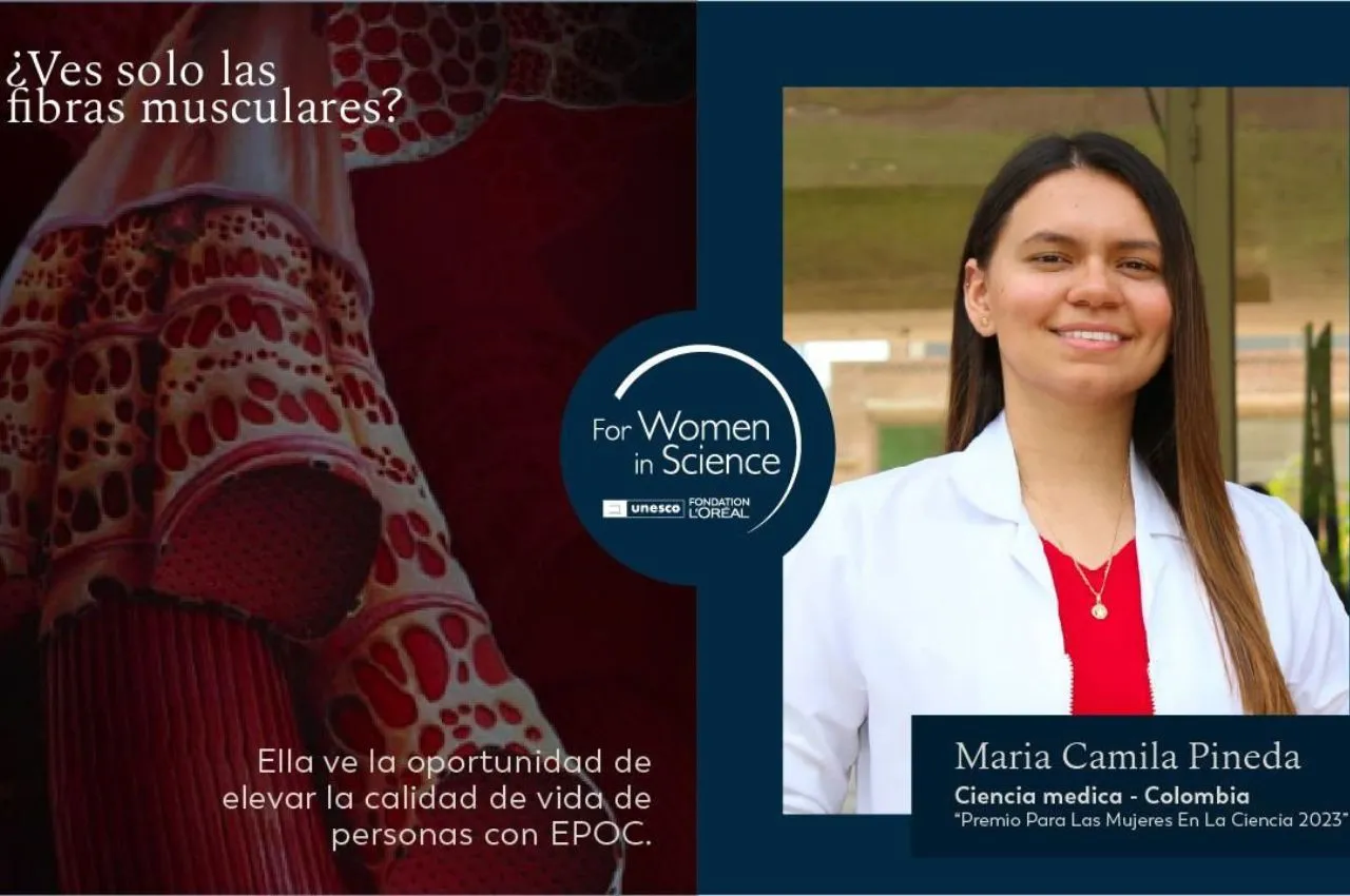 Graduada recibe Premio para las mujeres en la Ciencia 2023