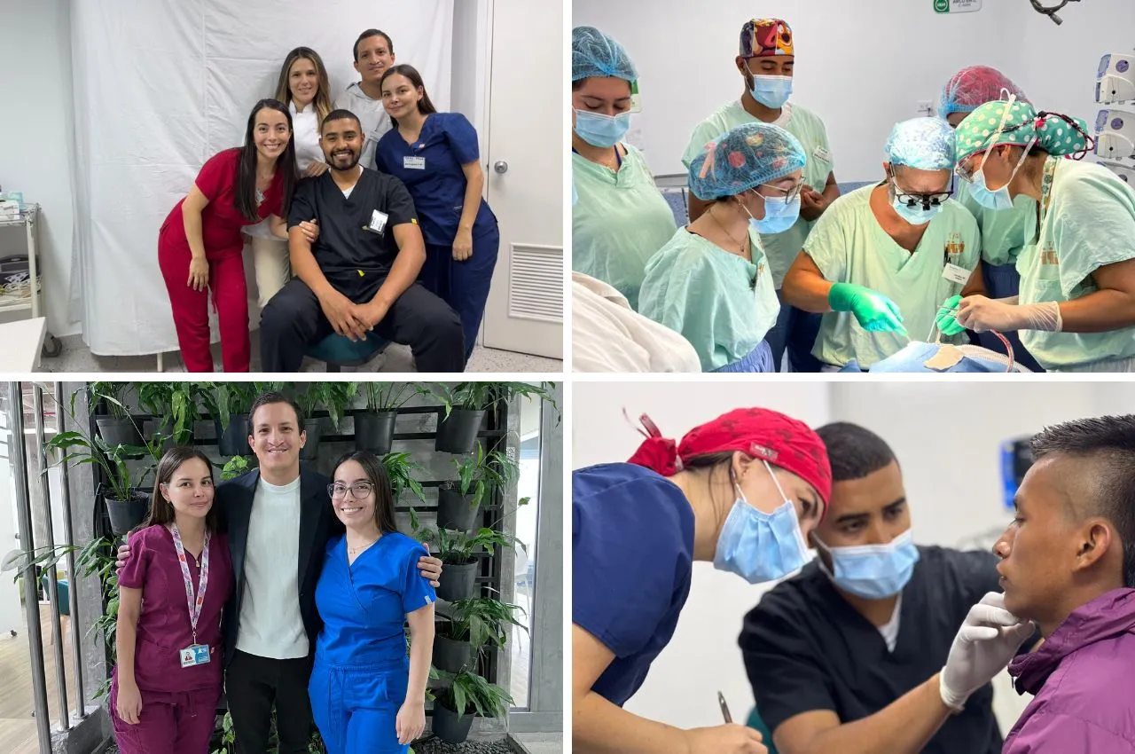 Voluntariado internacional para tratamiento de pacientes con labio y paladar hendido.