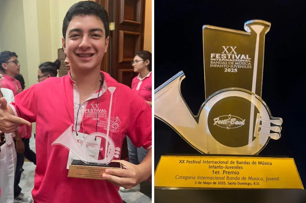 Estudiante de Administración de Empresas UAM en festival internacional de música