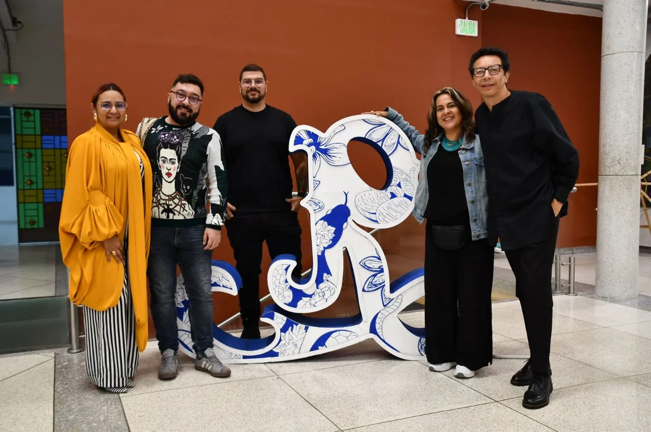 Docentes organizadores de la Bienal de Investigación+Creación