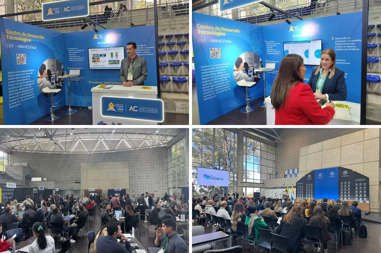 La UAM fortaleció su relacionamiento empresarial en la Feria de la ANDI