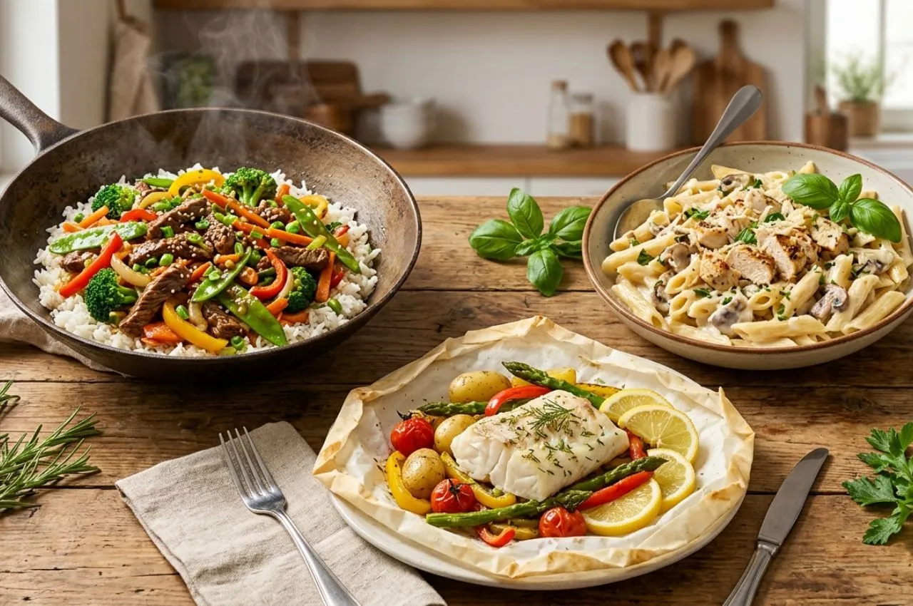 Almuerzos rápidos y saludables: 3 recetas fáciles 