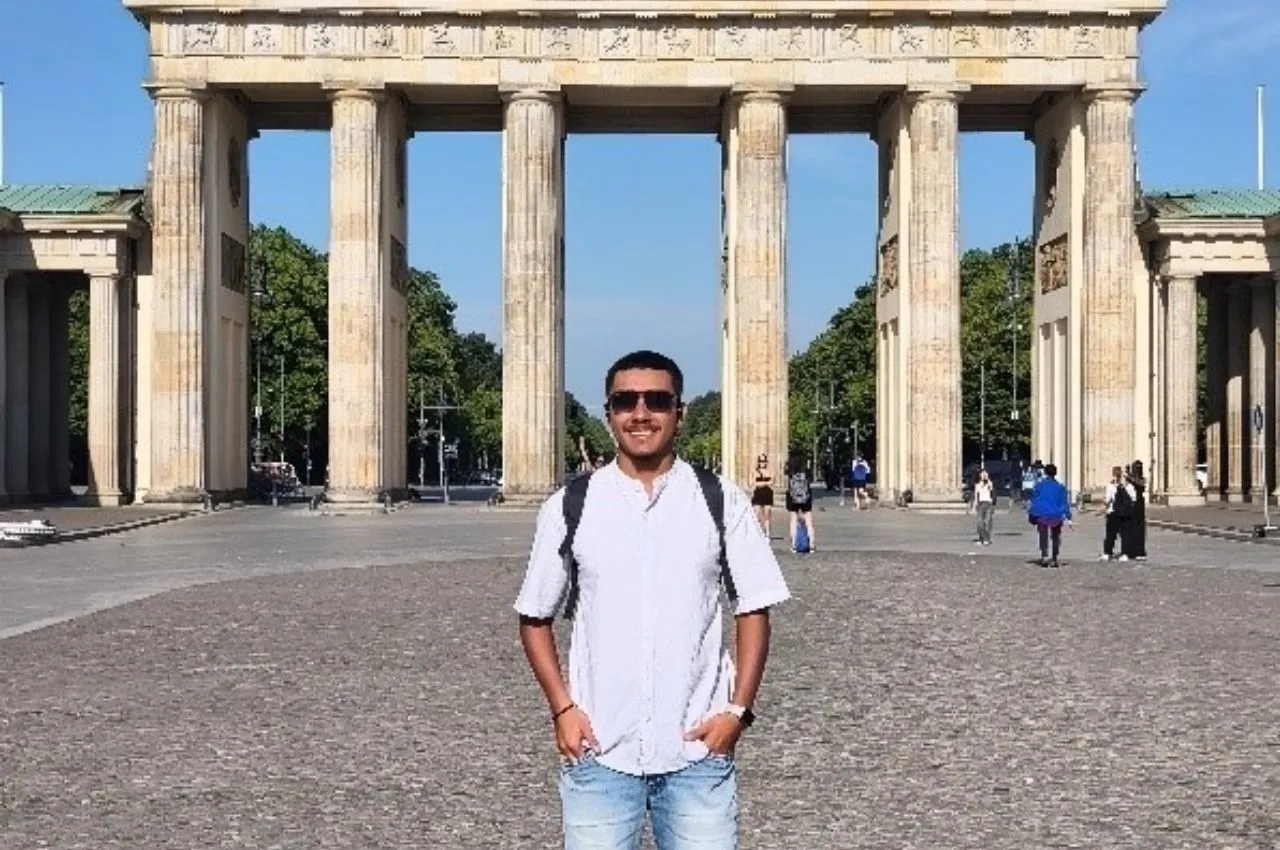 Estudiante UAM representa a empresa alemana en Congreso Internacional